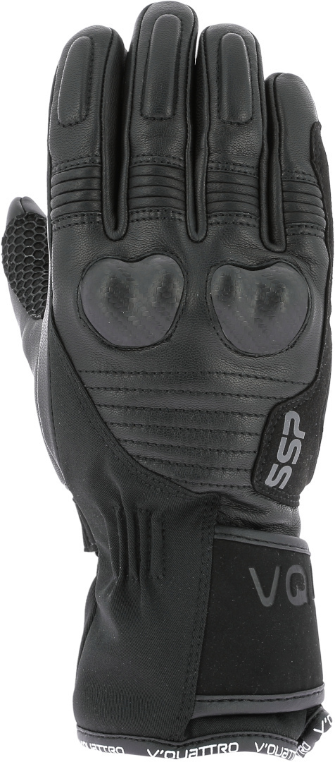 VQuattro SSP04 18 Motorcycle Gloves, black, Size L, black, Size L