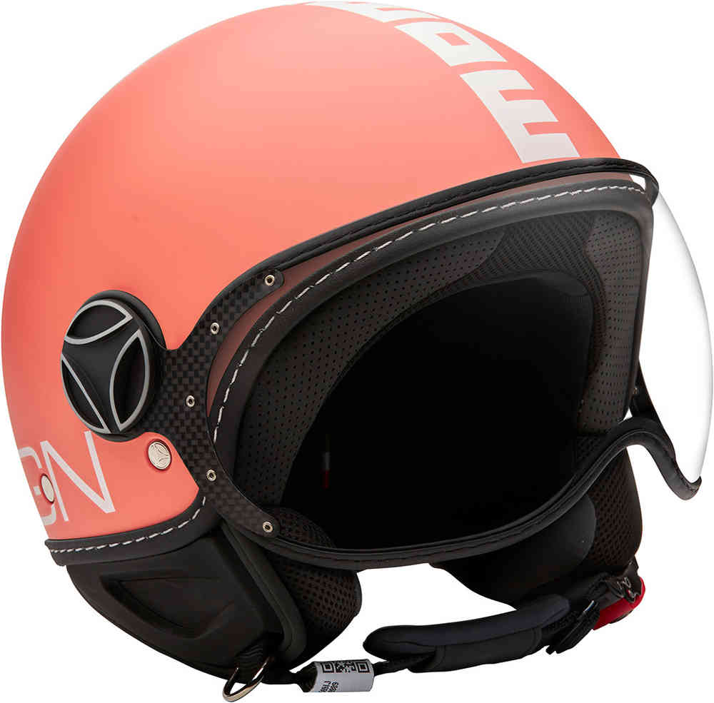 MOMO FGTR Classic Coral 噴氣頭盔