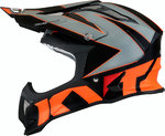 KYT Strike Eagle Blinking Motocross Helm