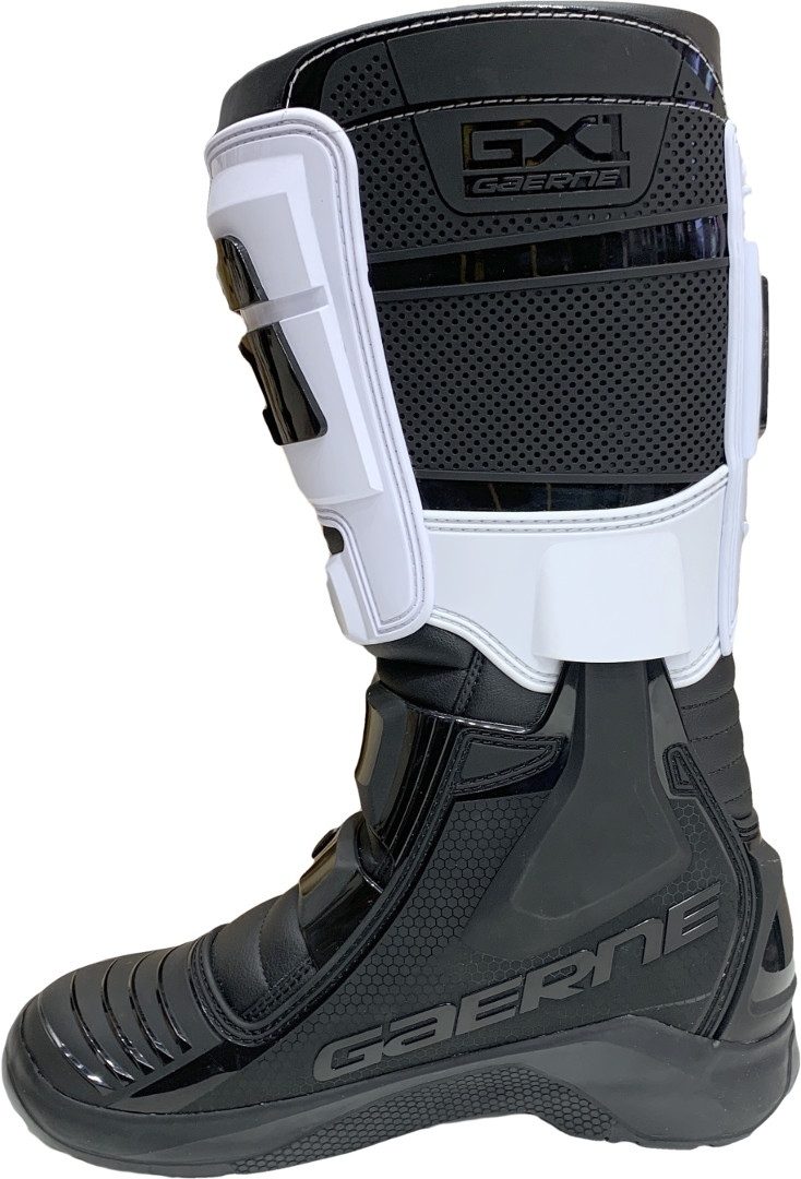 Side view of Gaerne GX-1 Evo 2020 Motocross Boots, black-white, Size 48 for Men