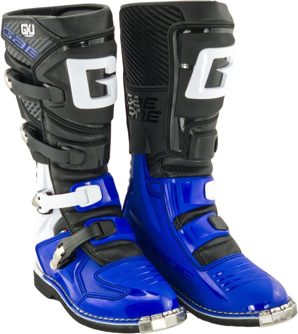 Gaerne GX-J Kids Motocross Boots, black-blue, Size 33, black-blue, Size 33