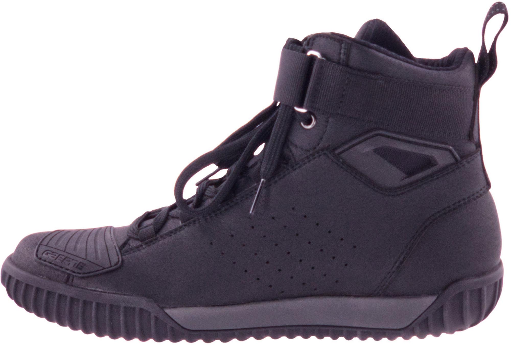 Side view of Gaerne Rocket Gore-Tex Motorcycle Shoes, black, Size 44 45 for Men