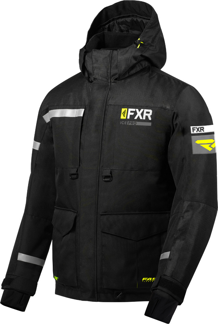 FXR Excursion Ice Pro Jacket, black-yellow, Size L, black-yellow, Size L