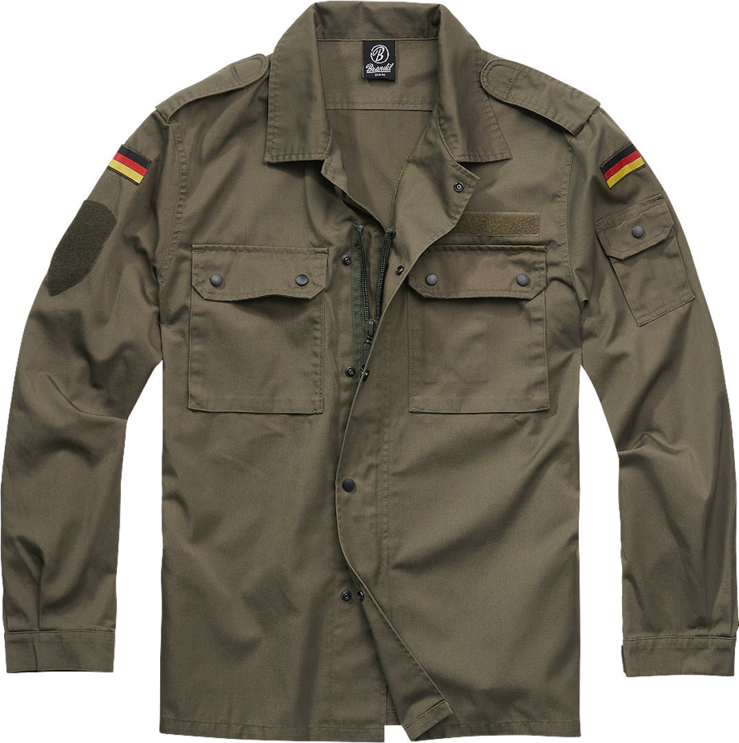 Image of Brandit BW giacca da campo Giacca, verde, dimensione 4XL