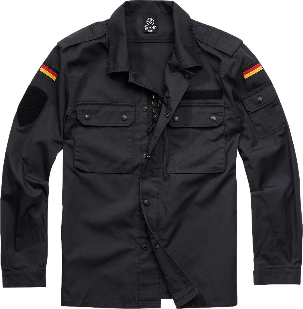 Image of Brandit BW giacca da campo Giacca, nero, dimensione 5XL