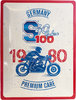 S100 Знак ностальгии 40 лет Металлический знак