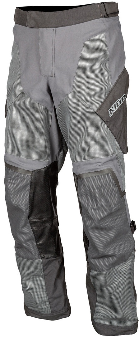 Klim Baja S4 Motorcycle Textile Pants, grey, Size 30, grey, Size 30