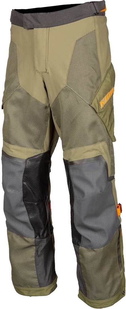 Klim Baja S4 Motorcycle Textile Pants, grey-green, Size 38, grey-green, Size 38