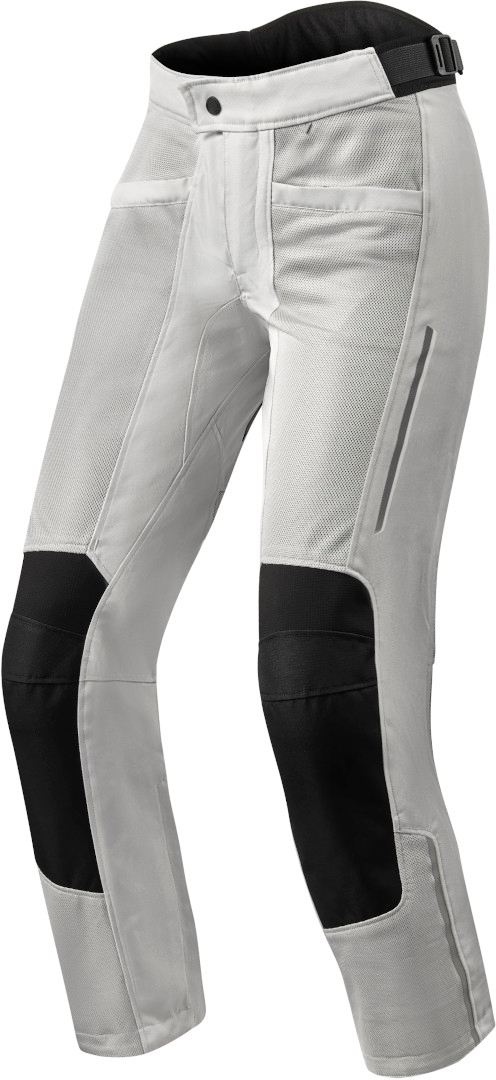 Image of Revit Airwave 3 Pantaloni tessili moto da donna, argento, dimensione 32 42 per donne