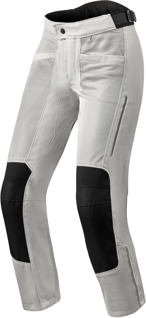 Revit Airwave 3 Textiel broek voor damesmotorfiets, zilver, afmeting 34 38 voor vrouw
