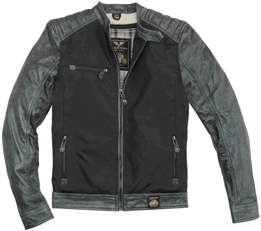 Black-Cafe London Johannesburg Motorcykel Läder- / Textil jacka