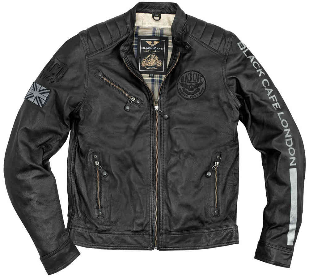 Black-Cafe London Shanghai Motorrad Lederjacke