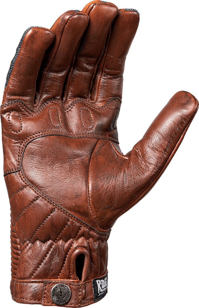 Photos - Motorcycle Gloves John Doe Durango , blue-brown, Size 3XL for Men 