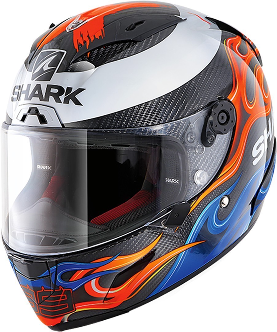 Shark Race-R Pro Carbon Replica Lorenzo 2019 Helm, veelkleurig, afmeting XS