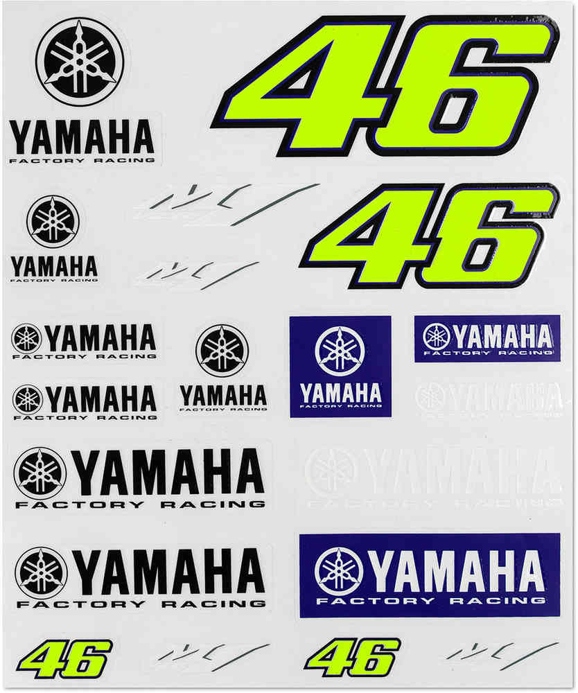 VR46 Racing Aufkleber Set