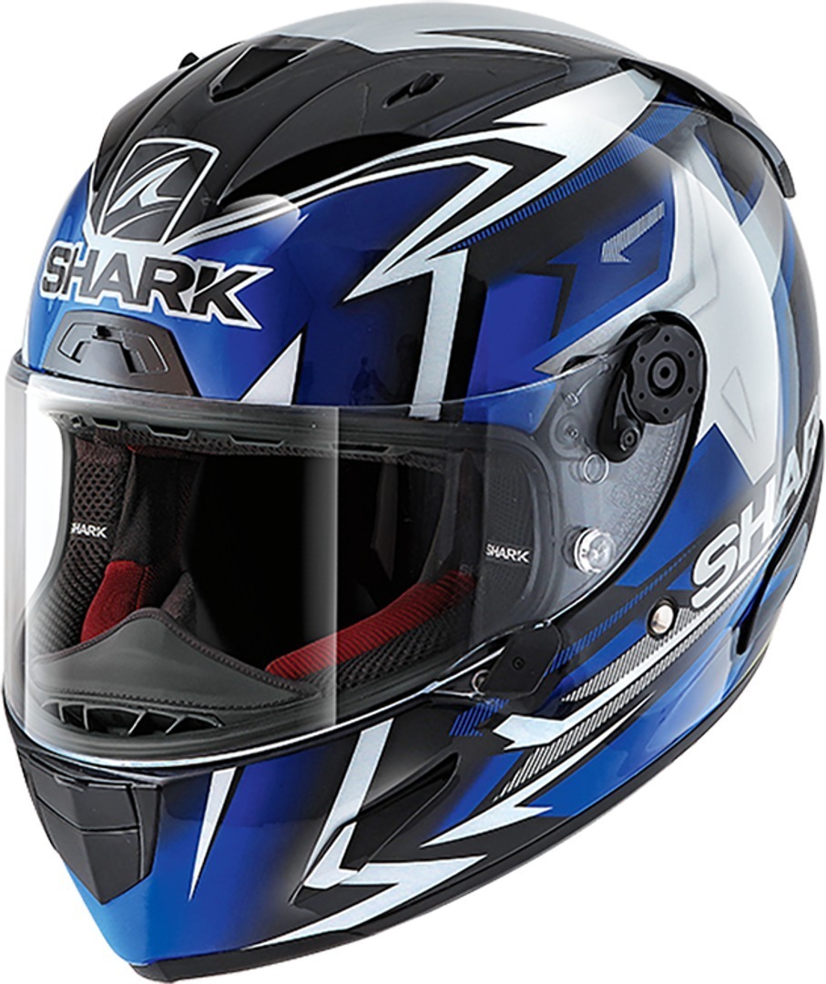 Shark Race-R Pro Replica Oliveira 2019 Hjelm, sort-blå, størrelse XL