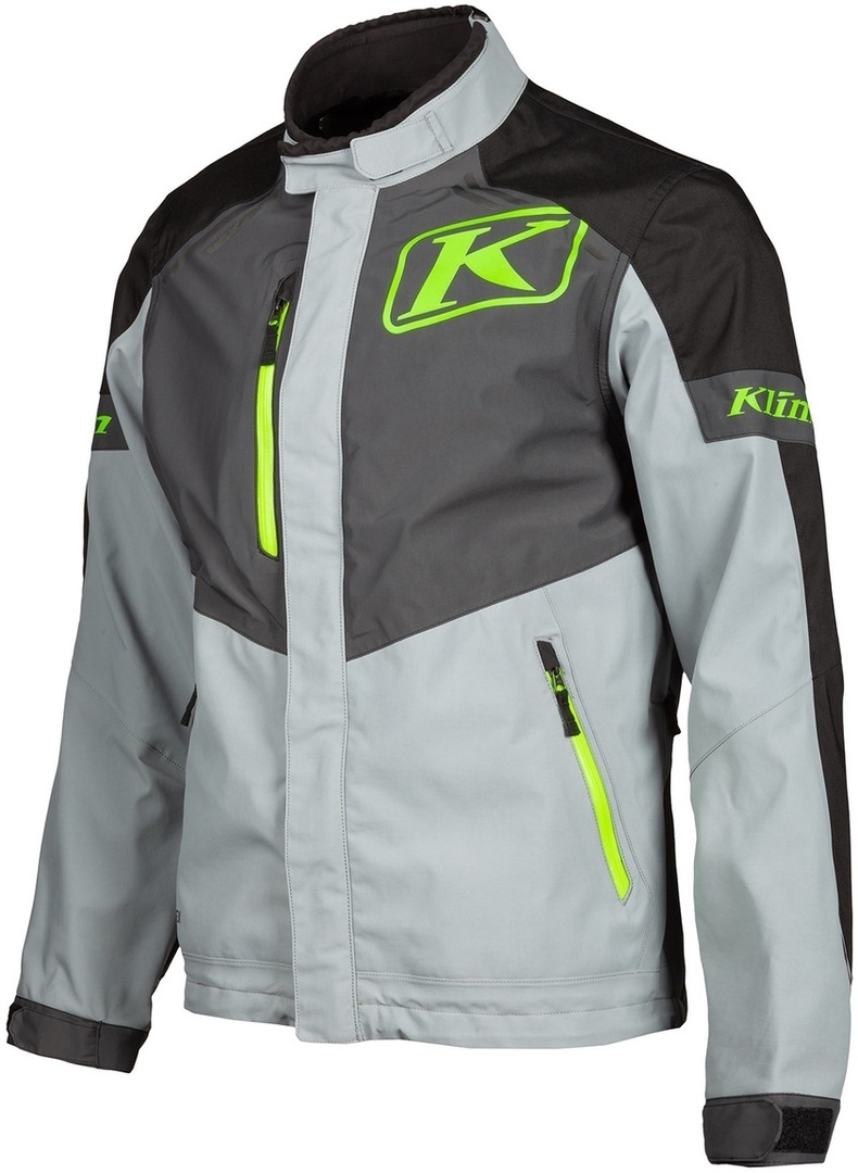 Klim Traverse Gore-Tex Motorcycle Textile Jacket, grey-green, Size M, grey-green, Size M