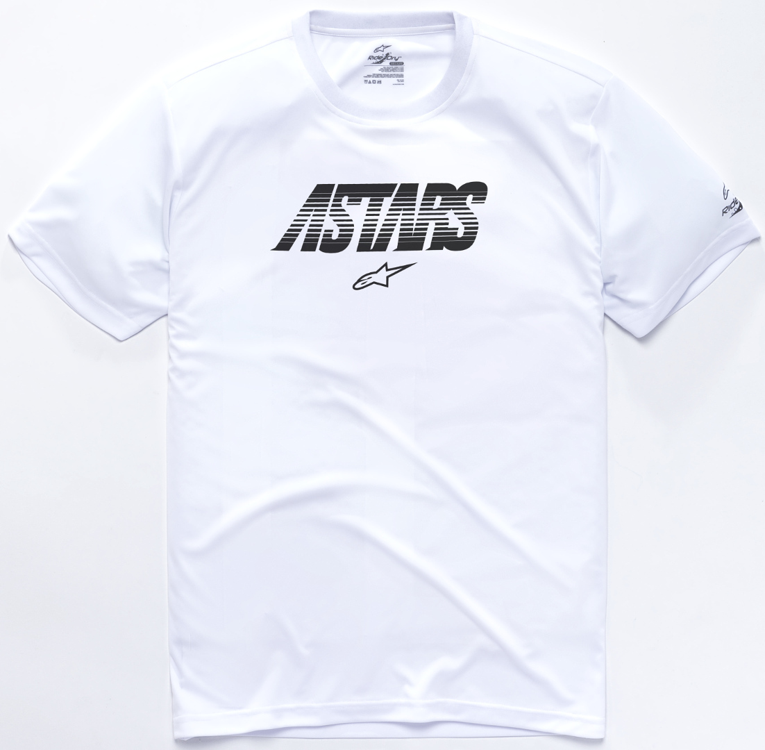 Alpinestars Tech Angle Premium T-Shirt, weiss, Größe 2XL, weiss, Größe 2XL