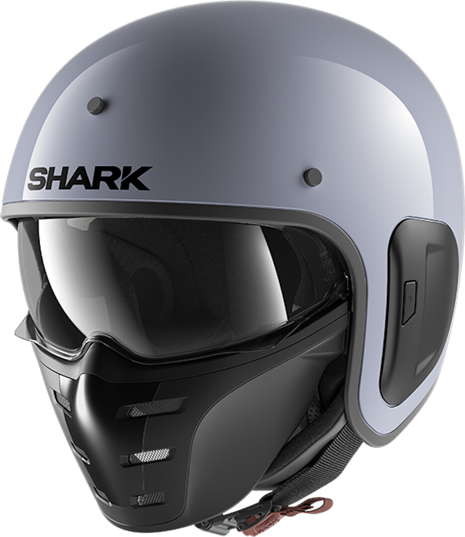 Shark S-Drak 2 Blank Jet Helmet, grey, Size M, grey, Size M
