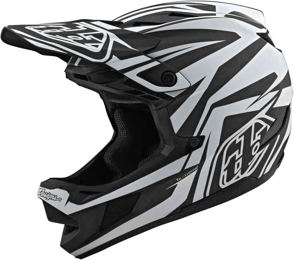 Troy Lee Designs D4 Slash MIPS Carbon 下坡頭盔。