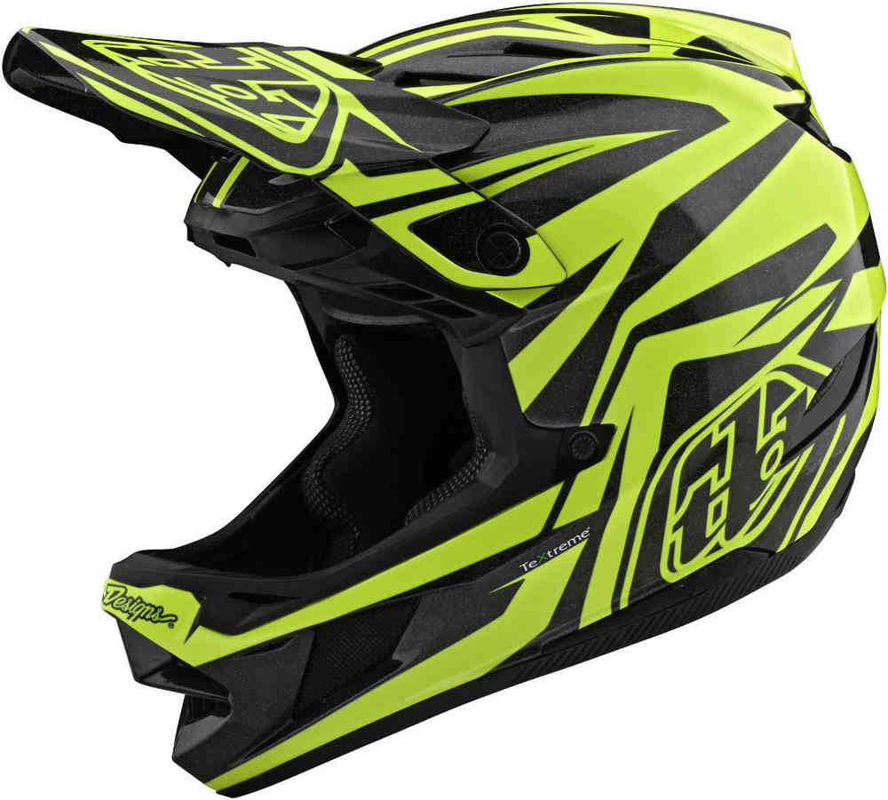 Troy Lee Designs D4 Slash MIPS Carbon 下坡頭盔。