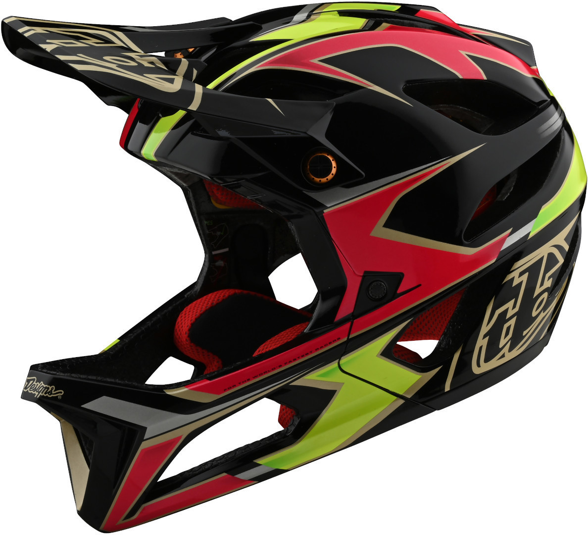 Troy Lee Designs Stage Ropo MIPS Helmet, black-pink, Size M L, black-pink, Size M L