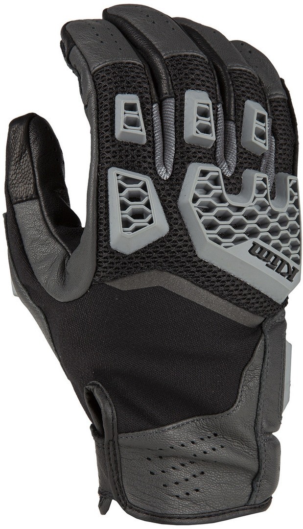 Klim Baja S4 perforated Motorcycle Gloves, grey, Size 3XL, grey, Size 3XL