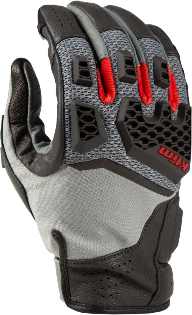 Klim Baja S4 perforated Motorcycle Gloves, grey, Size S, grey, Size S