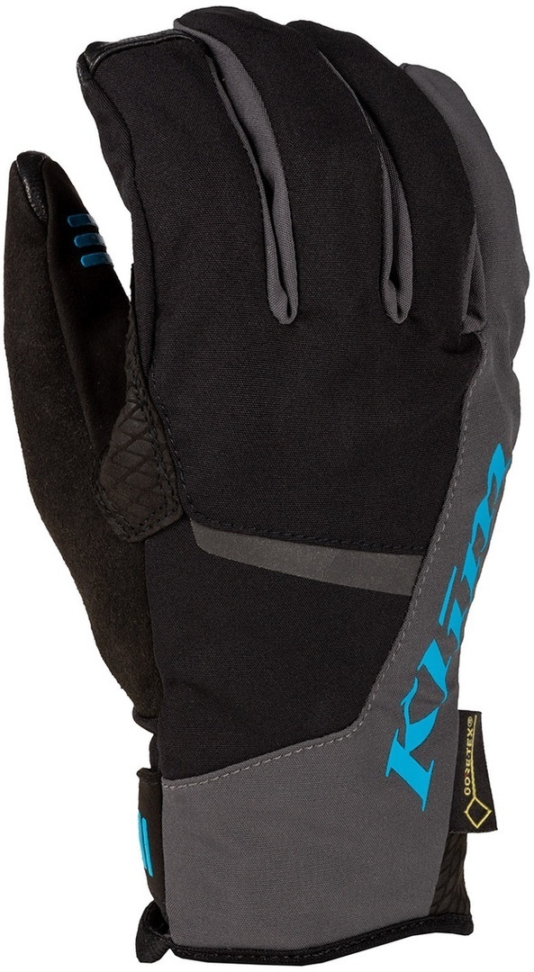 Klim Inversion Gore-Tex Motorcycle Gloves, black-grey-blue, Size 2XL, black-grey-blue, Size 2XL
