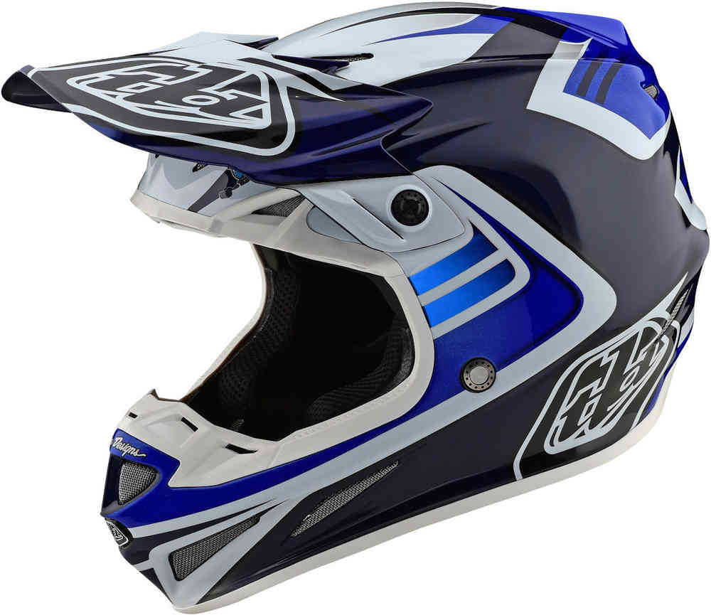 Troy Lee Designs SE4 Flash MIPS Carbon Motocross Helm