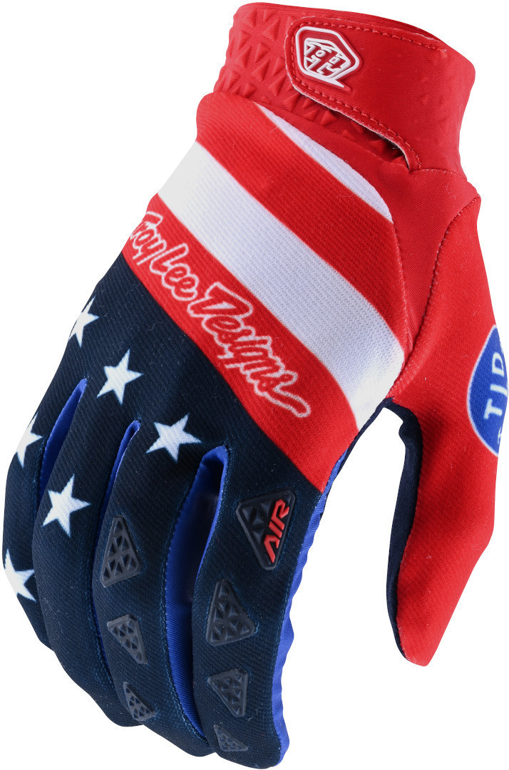 Troy Lee Designs Air Stars & Stripes Motocross Gloves, multicolored, Size S, multicolored, Size S