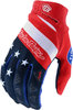Preview image for Troy Lee Designs Air Stars & Stripes Motocross Gloves