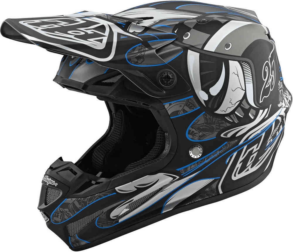 Troy Lee Designs SE4 Eyeball MIPS Motocross Helm