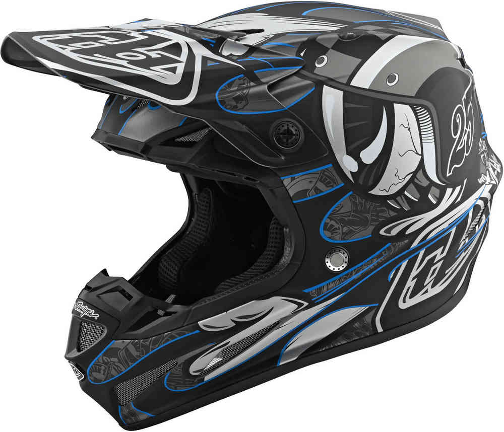 Troy Lee Designs SE4 Eyeball MIPS Мотокросс шлем