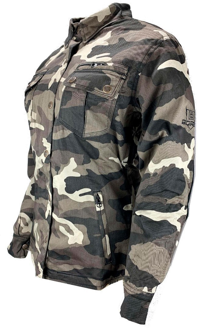 Bores Military Jack Ladies Motorcycle Textile Jacket, multicolored, Size 2XS for Women, multicolored, Size 2XS for Women