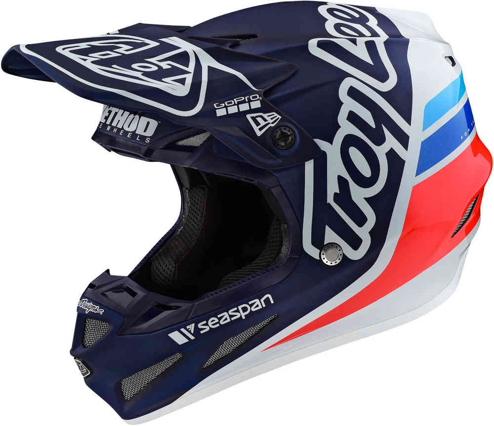 Troy Lee Designs SE4 Silhouette Team MIPS Motocross Helmet