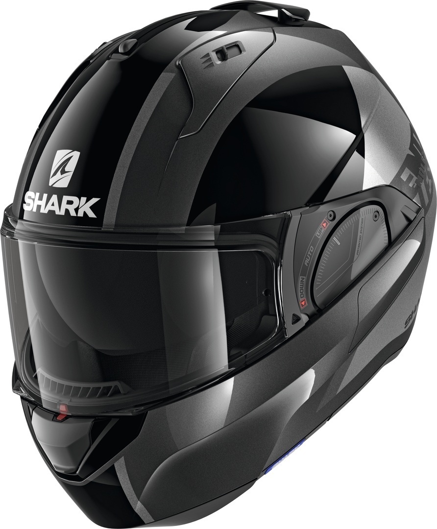 Shark Evo-ES Endless Helmet, black-grey, Size XL, black-grey, Size XL