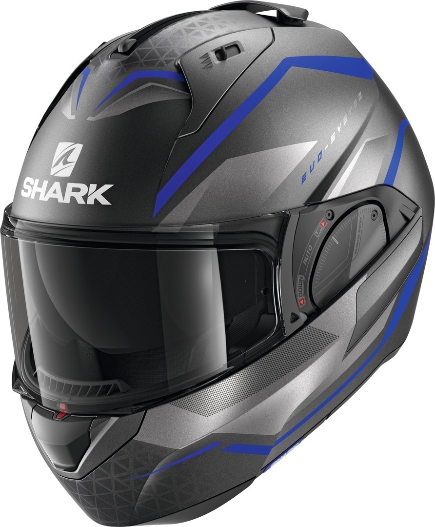 Shark Evo-ES Yari Helmet, black-blue, Size L, black-blue, Size L