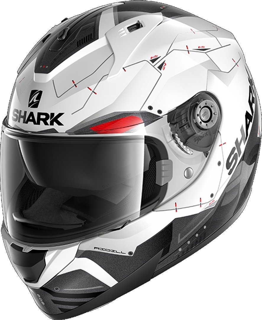 Shark Ridill Mecca Helmet, black-white, Size XS, black-white, Size XS
