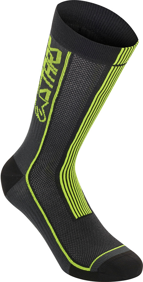 Alpinestars Summer 22 Calzini, nero-giallo, dimensione M