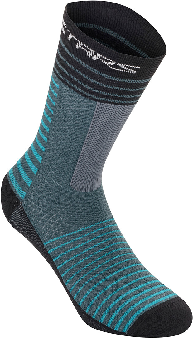 Alpinestars Drop 19 Calzini, nero-blu, dimensione S