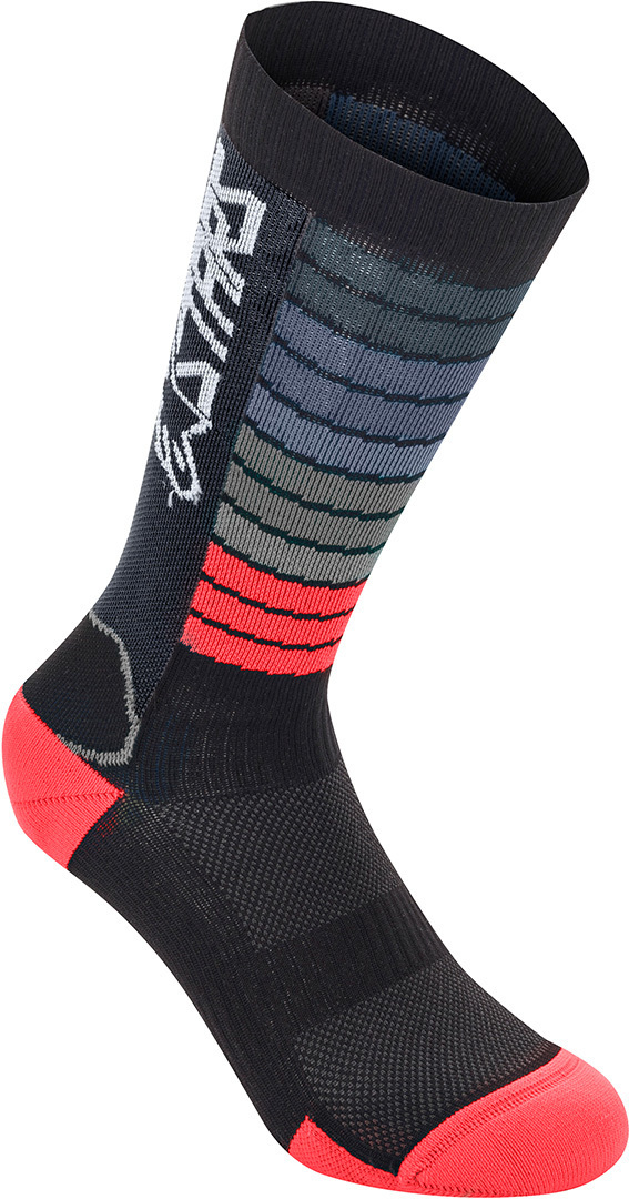 Alpinestars Drop 22 Носки Черный/Красный S 
