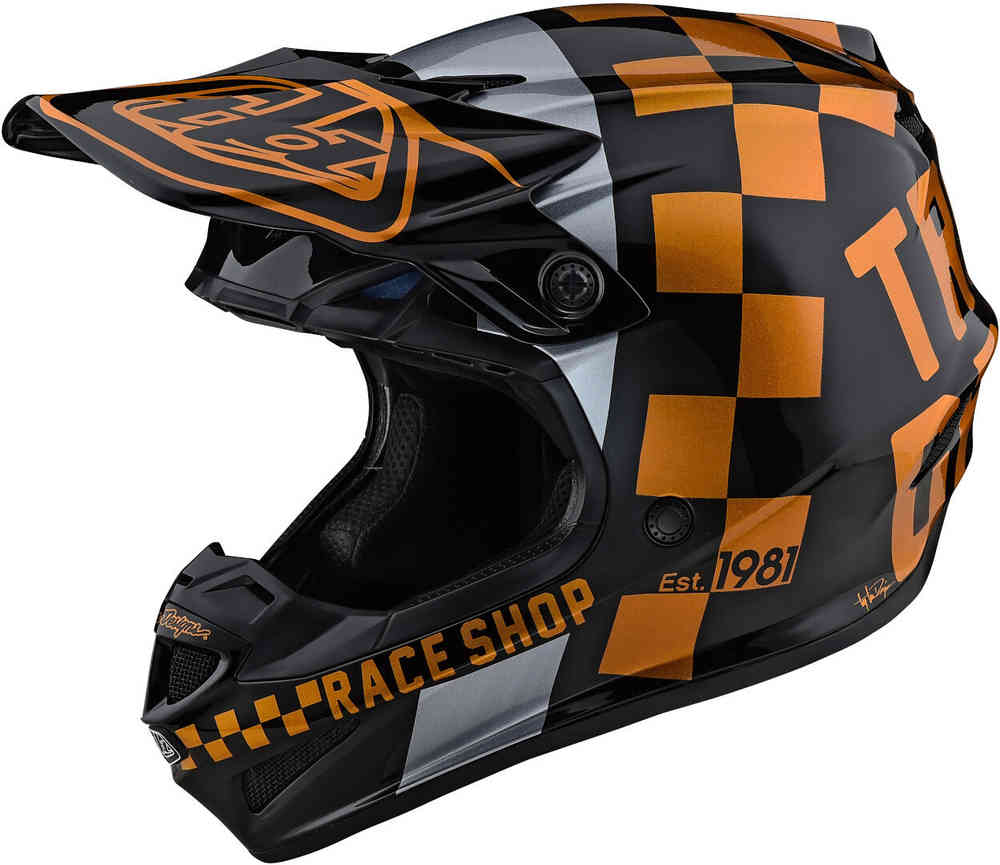 Troy Lee Designs SE4 PA Checker Шлем мотокросса