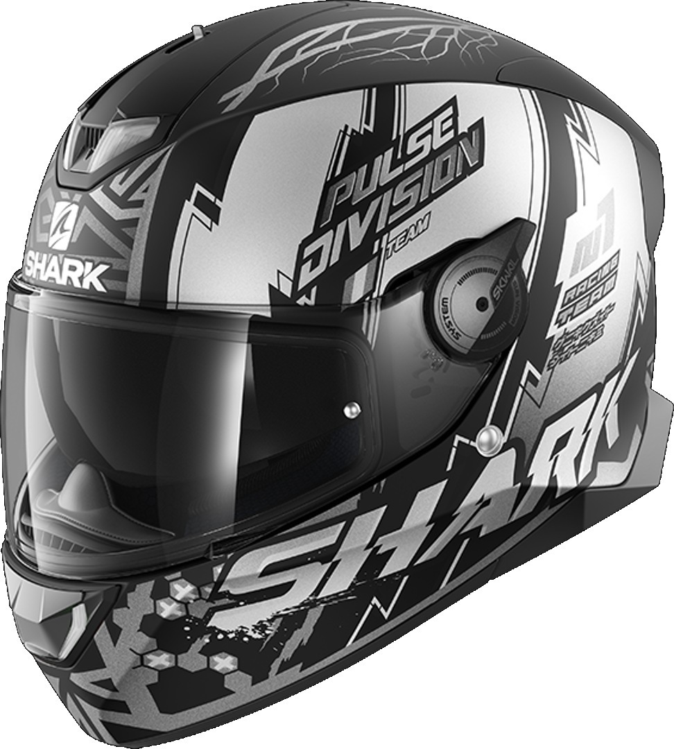 Shark Skwal 2.2 Noxxys Helmet, black-grey, Size XS, black-grey, Size XS