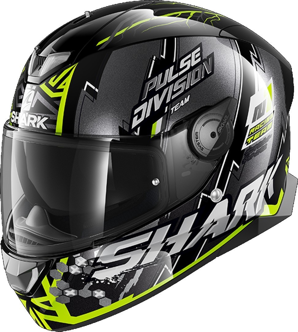 Shark Skwal 2.2 Noxxys Helmet, black-green, Size XS, black-green, Size XS
