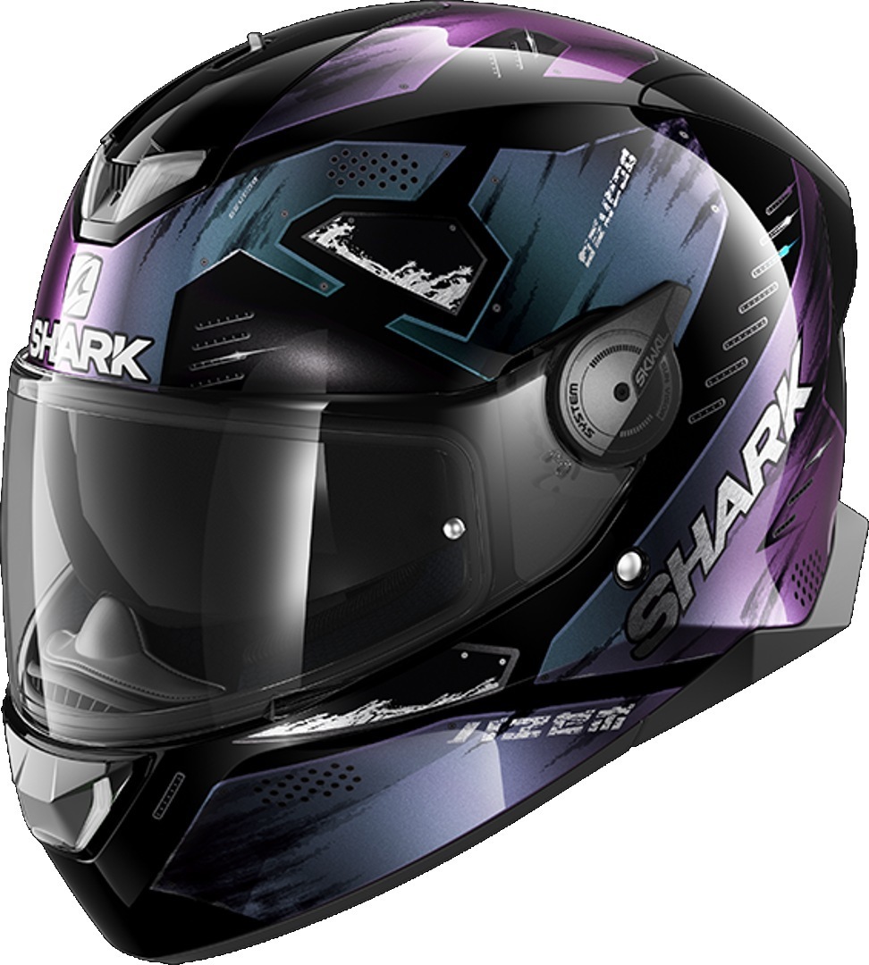 Shark Skwal 2.2 Venger Helmet, black-purple, Size XS, black-purple, Size XS