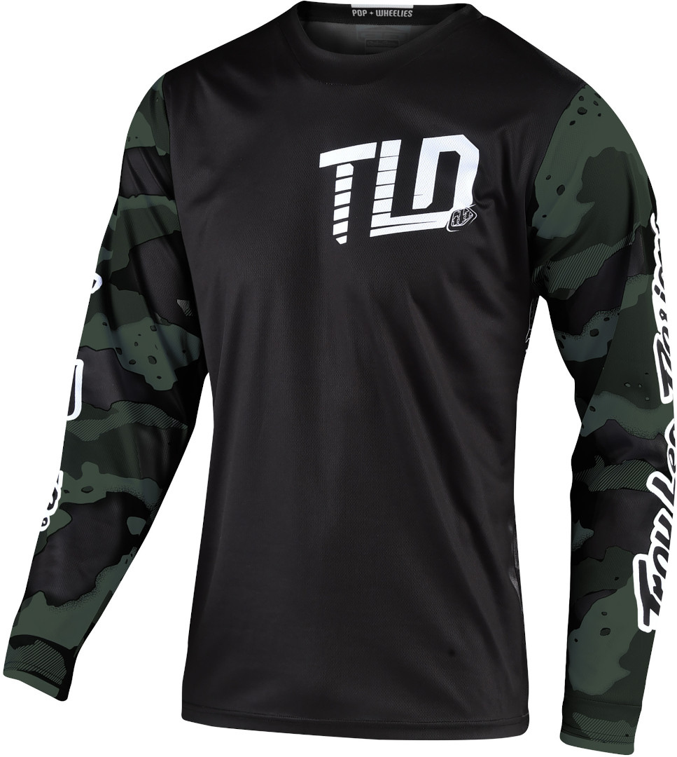 Image of Troy Lee Designs GP Camo Maglia Motocross, multicolore, dimensione 2XL