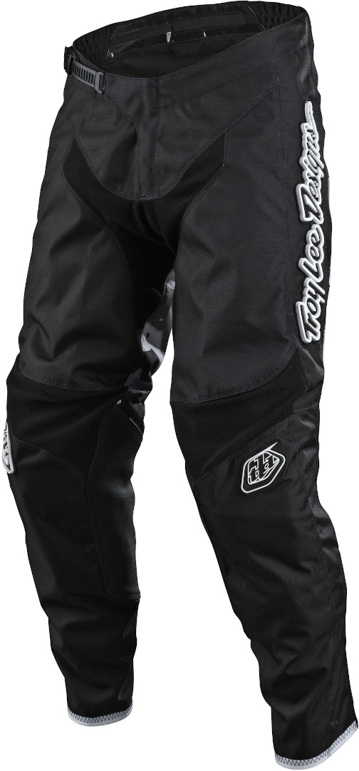 Troy Lee Designs GP Camo Motocross Pants, black-grey-white, Size 30, black-grey-white, Size 30