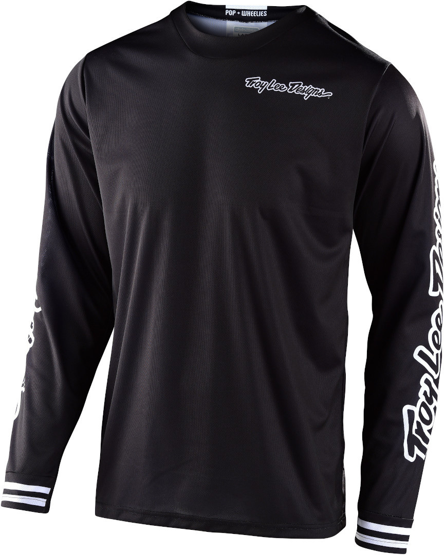 Troy Lee Designs GP Mono Motocross Jersey, black-white, Size S, black-white, Size S
