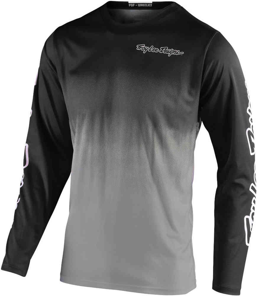 Black motocross jersey cheap